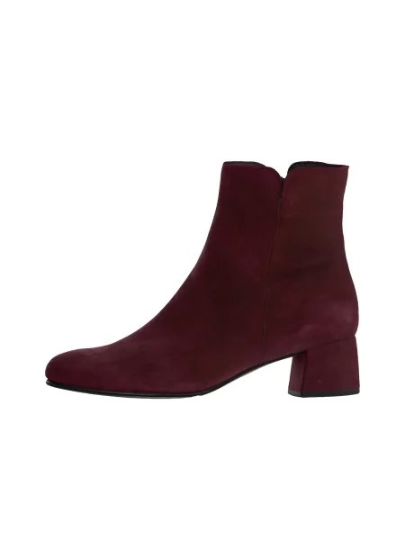 GABOR Botine bordeaux roșu
