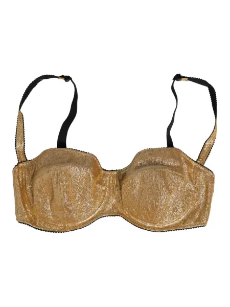 Biustonosz balkonetka Dolce And Gabbana żółta
