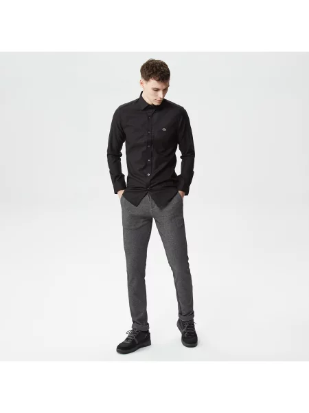 Lacoste Spodnie Lacoste szare