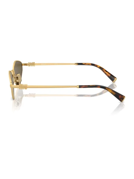 Miu Miu Okulary Przeciwsłoneczne Mu gold żółte