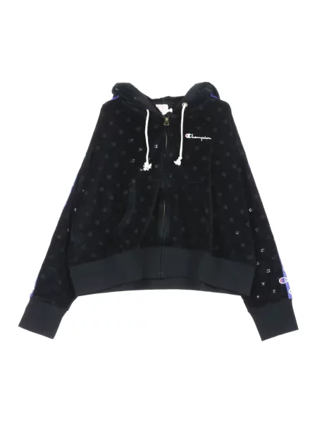 Bluza z kapturem Champion z kapturem czarna