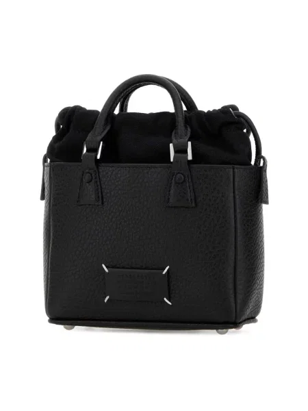 Torba Maison Margiela skórzana czarna