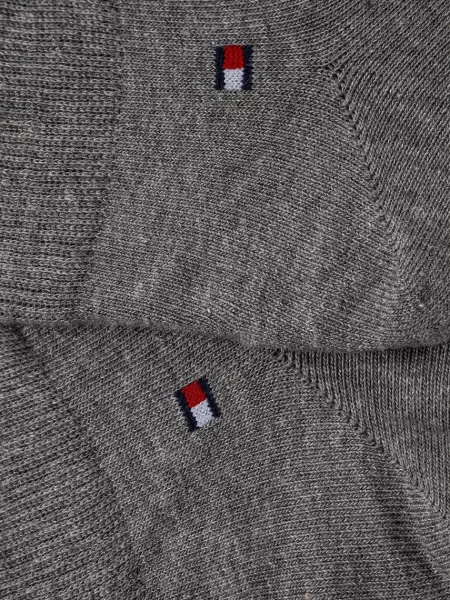 Tommy Hilfiger ponožky s bavlnou šedé
