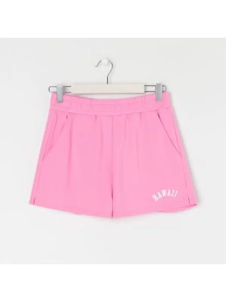 Sinsay Kraťasy s potiskem Růžová