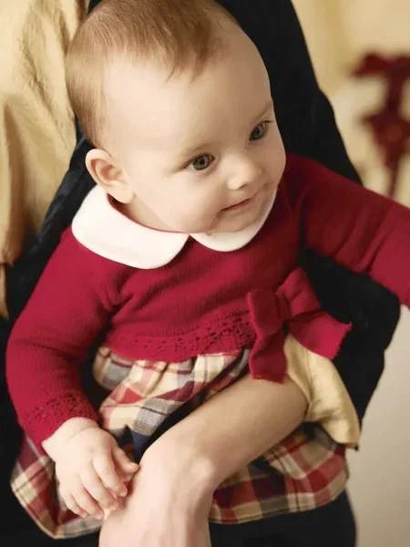 Mayoral Newborn сукня з бавовною