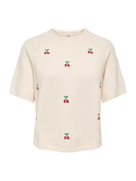 ONLY Pulover ONLKatia grej / verde roșu