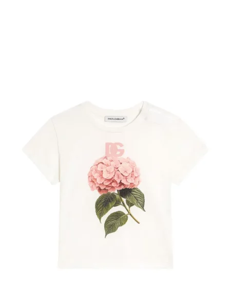 Koszulka dziecięca Dolce And Gabbana biała