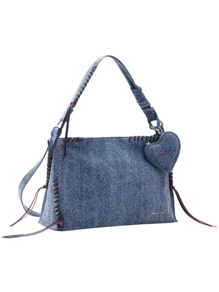 Desigual Taška přes rameno džínovina modrá