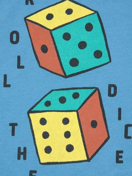 Bobo Choses лонгслів для немовлят Roll The Dice
