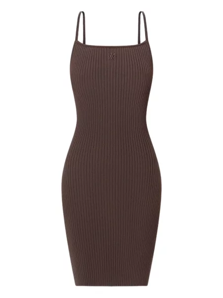 Rochie mini Amiri de costum maro