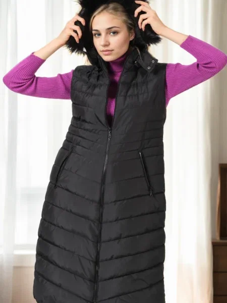 Vestă Dewberry negru