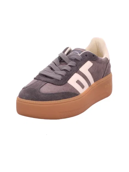 Sneakersy Back70 skórzane szare