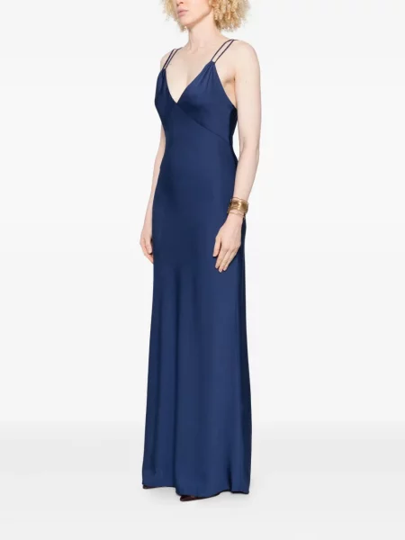 Rochie maxi Alice + Olivia de costum albastru