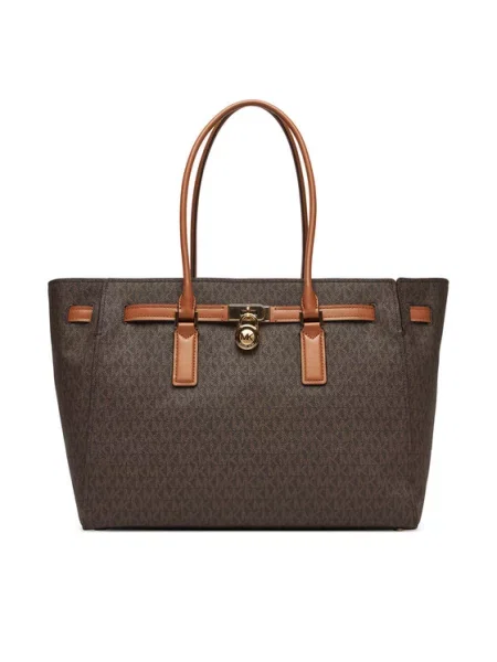 MICHAEL Michael Kors Pirkinių krepšys / kaštoninė ruda