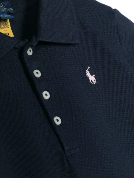 Sukienka dziecięca Polo Ralph Lauren niebieska