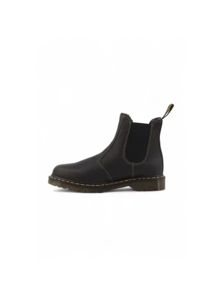 Sztyblety Dr. Martens skórzane brązowe
