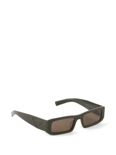 Ochelari de soare Prada Eyewear cu autograf verde