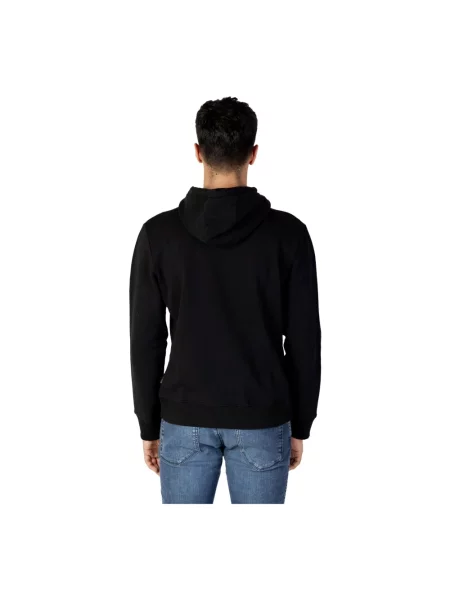 Bluza z kapturem Napapijri z kapturem czarna