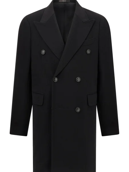 Boggi Milano Palton de primăvară-toamnă negru