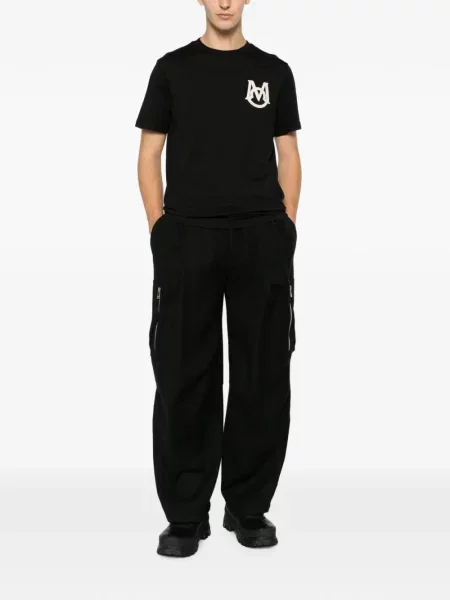 Tricou Moncler cu autograf negru