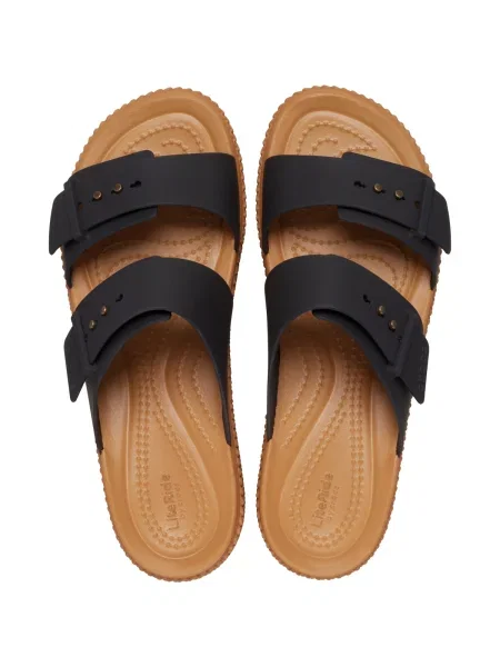 Pantofi Crocs cu cataramă negru