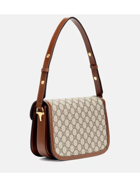 Geantă Gucci Horsebit maro