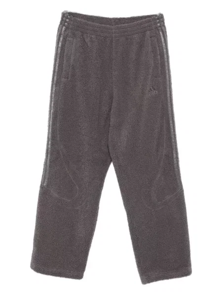 Bouclé kalhoty Adidas zelené