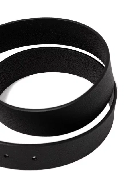 Curea Armani Exchange cu autograf negru