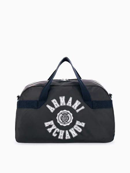 Armani Exchange Дорожня сумка коричневий
