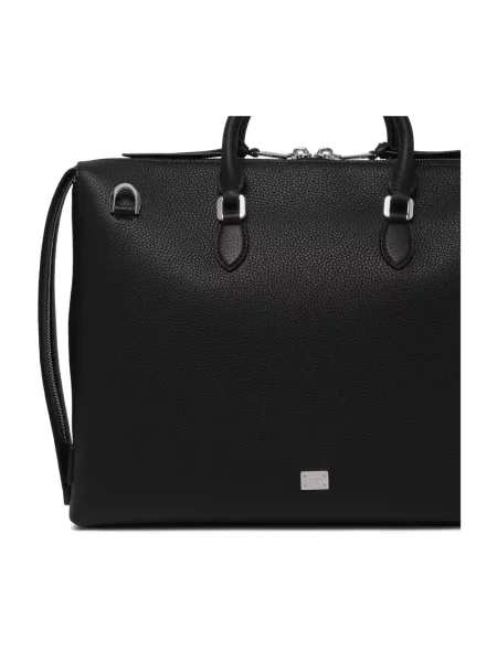 Torba Dolce And Gabbana skórzana czarna