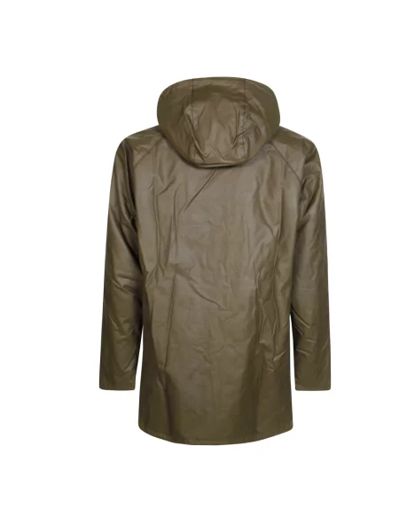 Woskowana parka Barbour brązowa