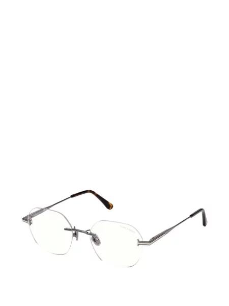 Овални слънчеви очила Tom Ford Eyewear сиво