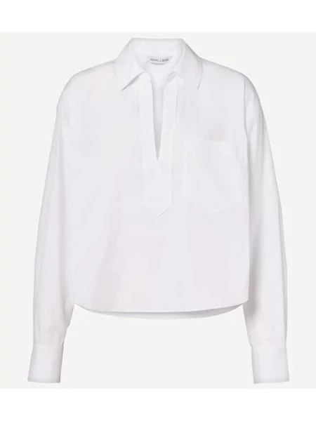 Cămașă Veronica Beard din poplin alb