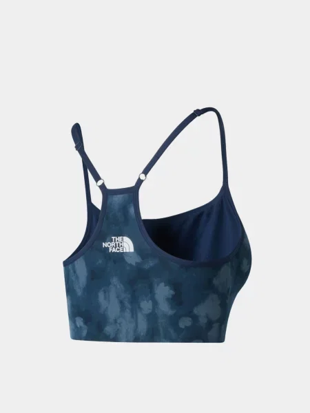 Спортивный топ The North Face с принтом синий