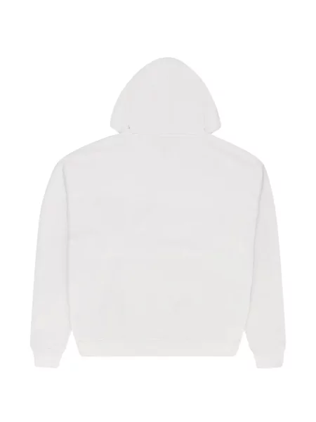 Hanorac cu glugă Off-white cu autograf alb