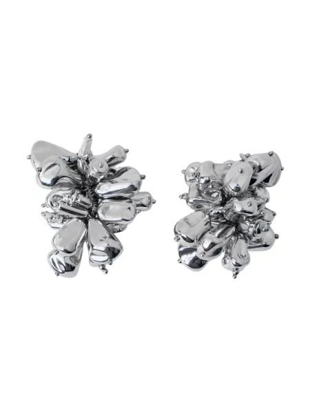 Kolczyki Dries Van Noten szare