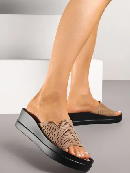 Papuci Gleorine maro