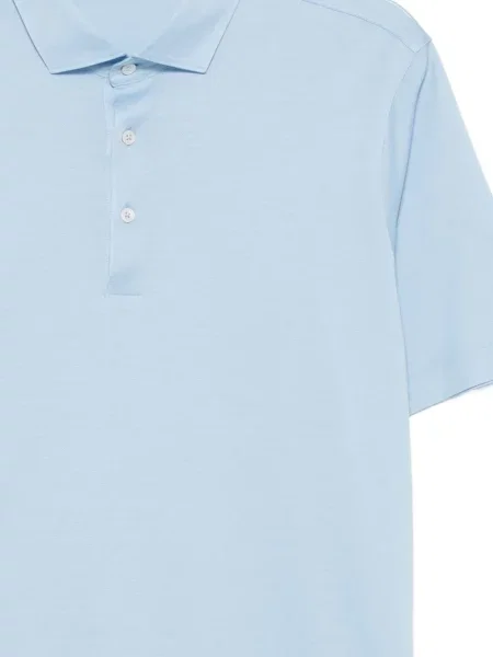 Scurt tricou polo Gran Sasso albastru