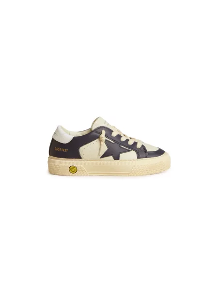 Sneakersy dziecięce Golden Goose May białe