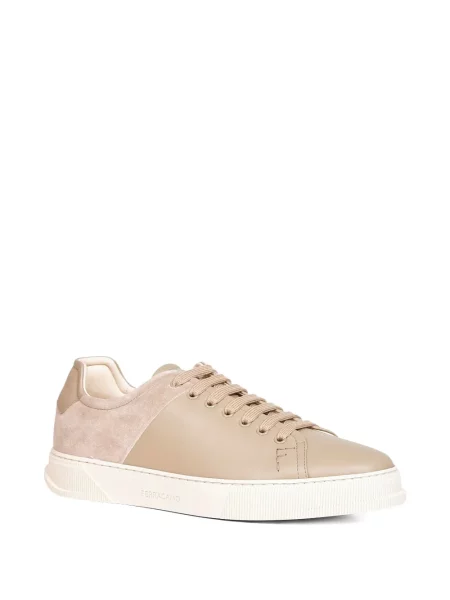Tenisice Ferragamo s vezicama s čipkom