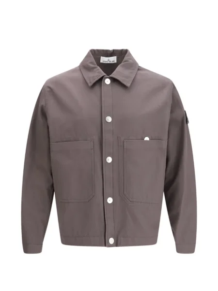 Geacă Stone Island cu strasuri gri