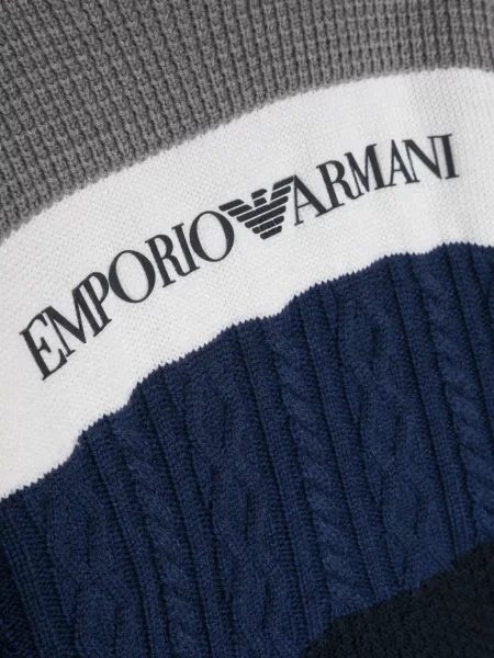Dětské svetr Emporio Armani šedý