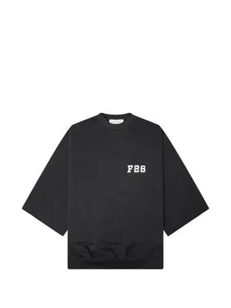 Tricou Fear Of God Essentials cu decolteu rotund gri