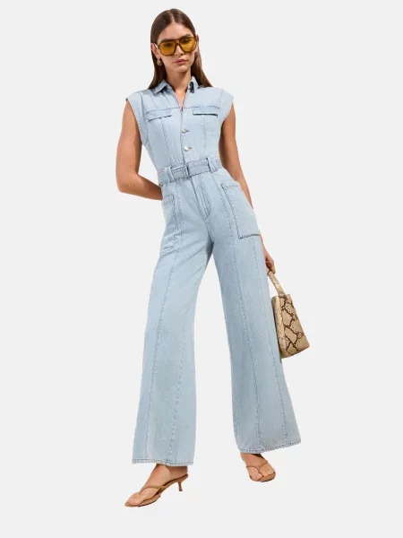 Friends Like These Salopeta denim albastru