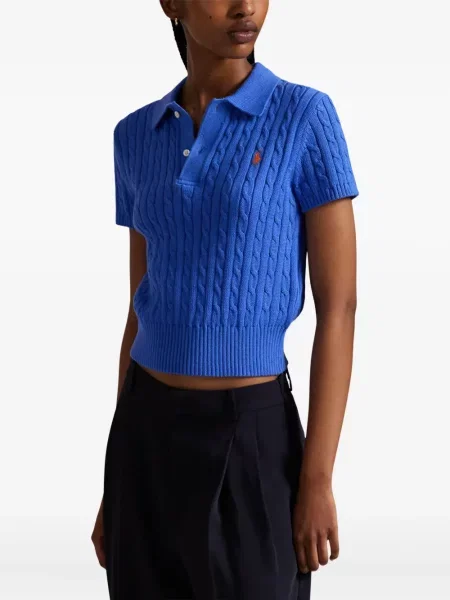 Căciulă Polo Ralph Lauren cu broderie cu dungi cowboy roșu
