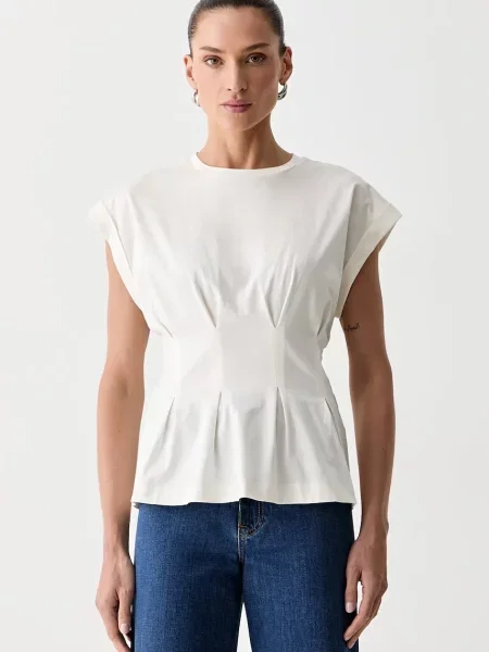BOSS tricou pentru femei din Evinata bej