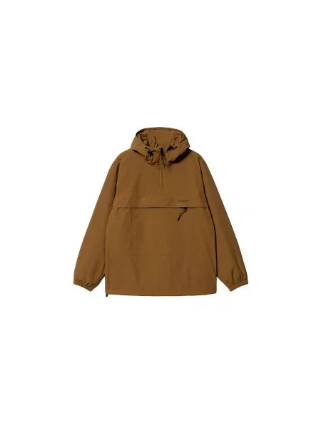 Carhartt WIP Windbreaker Pullover Winter Mężczyźni Kurtki Carhartt WIP Size: M brązowy