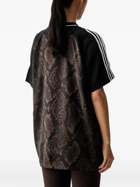 Hanorac Adidas cu broderie cu dungi alergare roz