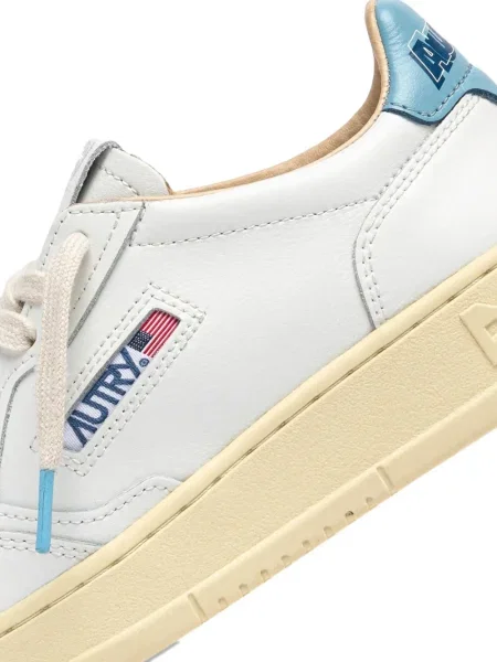 Sneakerși Autry din piele alb
