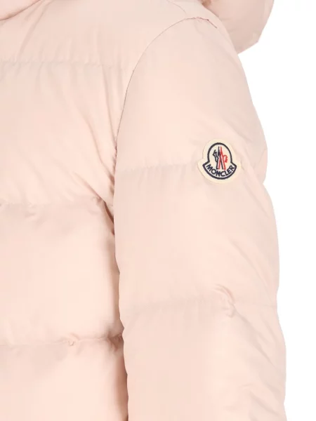 Geacă cu puf copii Moncler Enfant roz